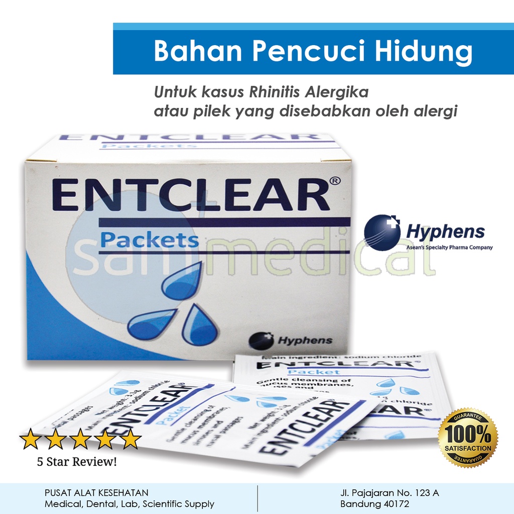 Entclear Refill @20sachet | sam medical